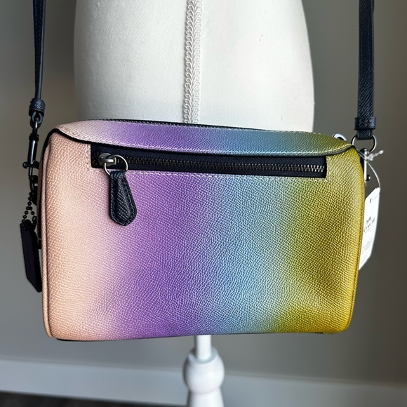 Coach NWT RARE rainbow ombré Bennett Crossbody bag purse 91456 - Picture 6 of 17